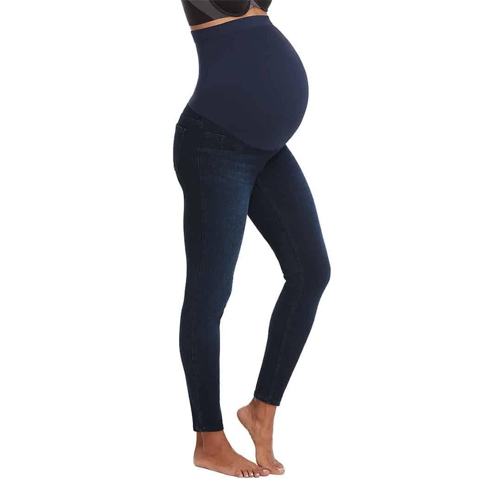 Spanx Mama Ankle Jean-ish Leggings Twilight‎ Rinse Maternity XS 20154R